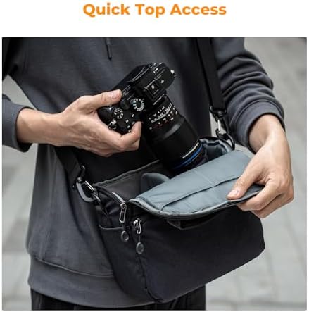 41ww7eqreel. ac .jpg K&F CONCEPT Kamera-Rucksack Kameratasche Geeignet für den täglichen Gebrauch | Global Recycled Standard | Fotografen