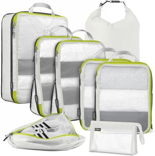 41xqekkcbl. ac .jpg Cipway Kompression Koffer Organizer Set für Reiseorganizer