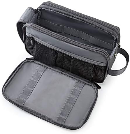 41yga3b2d2l. ac 1.jpg Bagsmart Wasserkräfte widerstehende Reisekulturtasche für Männer