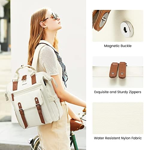 41yhgjtwoil. ac .jpg LOVEVOOK Damen Wasserdicht Schulrucksack Schwarzujetzt shoppen! OEKO-TEX STANDARD 100
