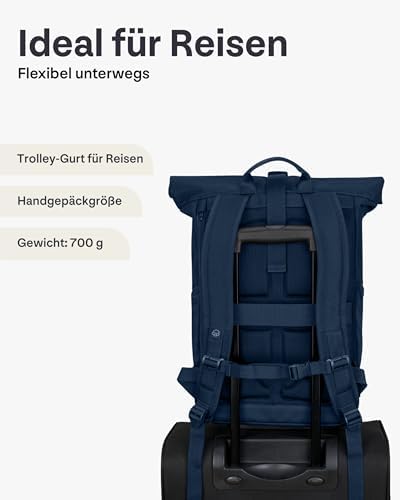 41z j8zhgnl. ac .jpg Johnny Urban Rucksack Damen und Herren - Allen Medium - Wasserabweisend - Mit Laptopfach für Uni, Fahrrad und Business -