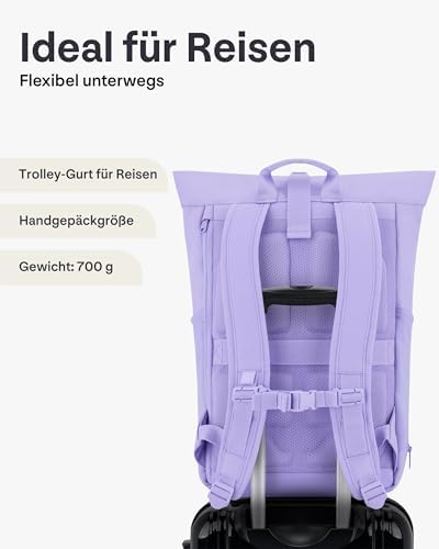 41z uqcwfkl. ac .jpg Johnny Urban Rucksack Damen und Herren - Allen Medium - Wasserabweisend - Mit Laptopfach für Uni, Fahrrad und Business -