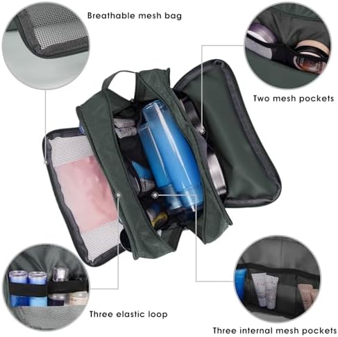 41anqmhamml. ac .jpg WANDF Kulturbeutel Damen Reise Kulturbeutel Toilettenorganizer Kulturbeutel Kosmetiktasche