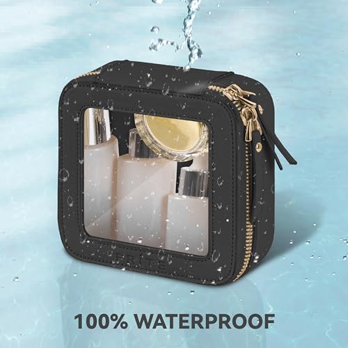 41asoif34tl. ac .jpg Prite Transparent Kosmetiktasche Durchsichtig Kulturtasche Damen Reise Organizer Wasserdicht Auto Organizer