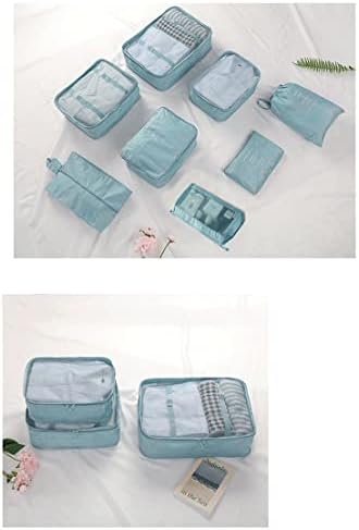 41bb0wiuzbl. ac .jpg LSLANSOON Reiseverpackung für Beige Reisewürfel - leicht und faltbar, perfektes Gepäckaufbewahrungset für Touristen (Bei