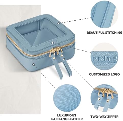 41bl3pcgxrl. ac .jpg Prite Transparent Kosmetiktasche Durchsichtig Kulturtasche Damen Reise Organizer Wasserdicht Auto Organizer