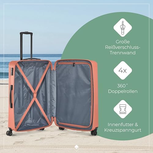 41clvngcmwl. ac .jpg Travelite Beautycase Hartschale Handgepäck, 36 cm, 17 Liter - Kosmetikkoffer mit Organizer- und Aufsteckfunktion für Rei