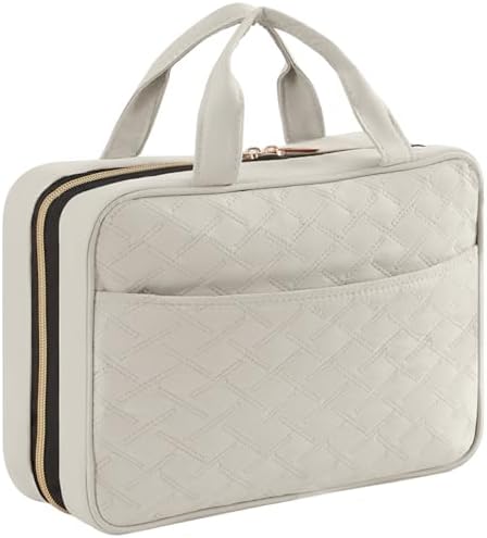 41dxu25jdxl. ac .jpg Lifewit Reise Kulturbeutel Damen zum Aufhängen mit Organizer Funktion Groß Pink Recycled Claim Standard 100