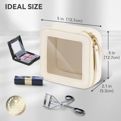 41dn2wbtkgl. ac .jpg Prite Transparent Kosmetiktasche Durchsichtig Kulturtasche Damen Reise Organizer Wasserdicht Auto Organizer
