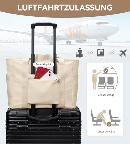 41f0scgylvl. ac .jpg KALIDI FANCY FOREST Groß Mit 15,6 Zoll Laptopfach Handtasche FüR Arbeit Uni Reisen