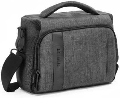 41fi2ts363l. ac .jpg Kameratasche Bagsmart Spiegelreflex DSLR Fototasche mit Regenschutzhülle Grau