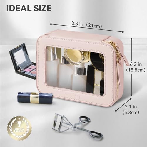 41giq5gbecl. ac .jpg Prite Transparent Kosmetiktasche Durchsichtig Kulturtasche Damen Reise Organizer Wasserdicht Auto Organizer