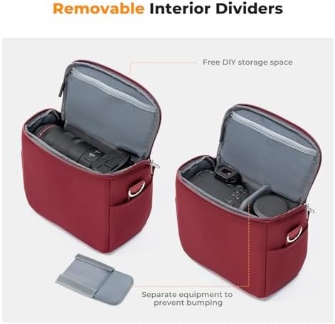 41gixds6rdl. ac .jpg K&F CONCEPT Kamera-Rucksack Kameratasche Geeignet für den täglichen Gebrauch | Global Recycled Standard | Fotografen