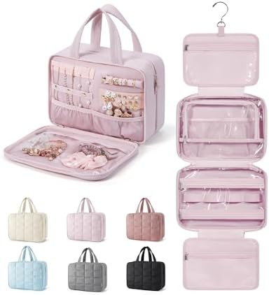 41gkiv0j6ul. ac 1.jpg Bagsmart Großkulturtasche für Damen zum Aufhängen | Bagsmart Reisepuffer Kosmetiktasche Dame | Bagsmart Schmuck Organiz