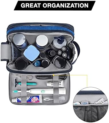 41ha4kwwdkl. ac 1.jpg Bagsmart Wasserkräfte widerstehende Reisekulturtasche für Männer