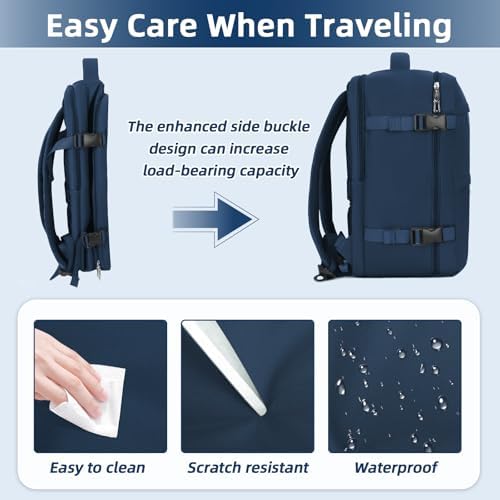 41hvhm3nswl. ac .jpg Cmezevi Reiserucksack 20L für Business und Reisen - Beige