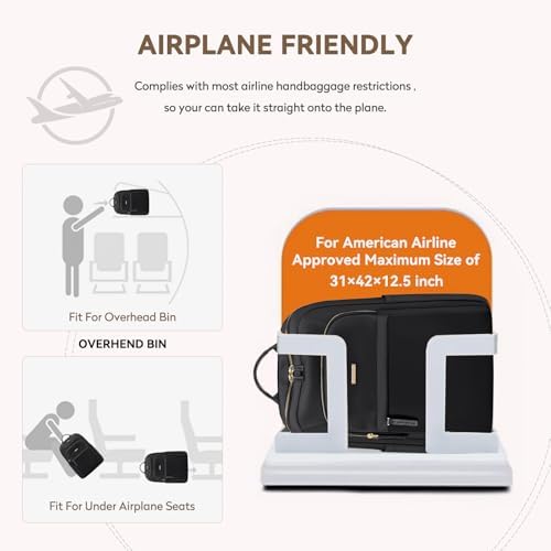 41igk8gbcel. ac .jpg GOLF QUALITY Damen Schultasche Laptop Rucksack 14 Zoll für Schule und Arbeit mit>Notebookfach 11.3 L Reisegeeignet