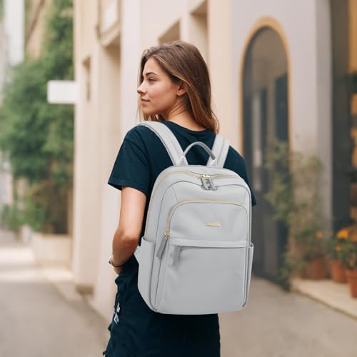 41itrg7tl. ac .jpg GOLF QUALITY Damen Schultasche Laptop Rucksack 14 Zoll für Schule und Arbeit mit>Notebookfach 11.3 L Reisegeeignet