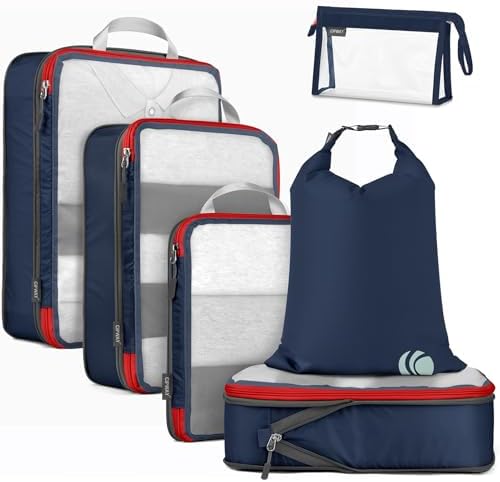 41jgxs3vtql. ac .jpg Cipway Kompression Koffer Organizer Set für Reiseorganizer