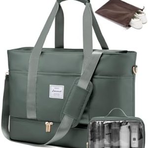 LOVEVOOK Damen Reisetasche | Wasserdicht | Reise | Schwangerschaft | Sport | Schwimmen | Ryanair | ÖKO-TEX STANDARD 100