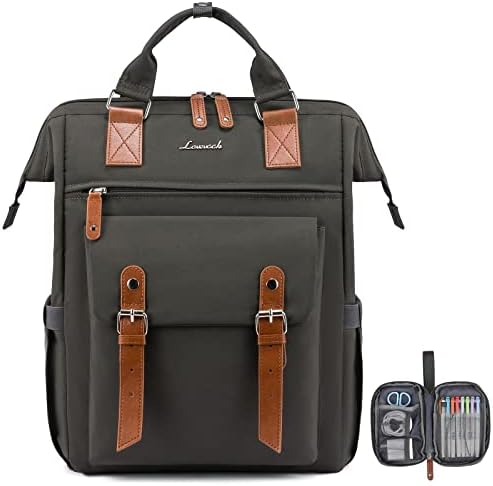41jbdp3hfl. ac .jpg LOVEVOOK Damen Wasserdicht Schulrucksack Schwarzujetzt shoppen! OEKO-TEX STANDARD 100