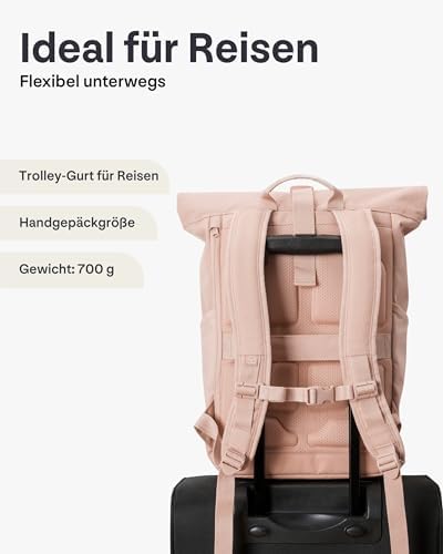 41ktxkxymvl. ac .jpg Johnny Urban Rucksack Damen und Herren - Allen Medium - Wasserabweisend - Mit Laptopfach für Uni, Fahrrad und Business -