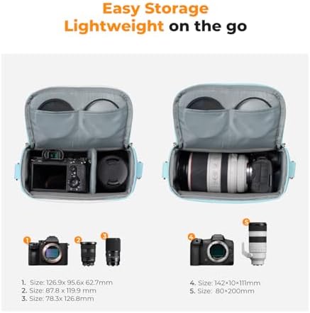 41ldt8l4jvl. ac .jpg K&F CONCEPT Kamera-Rucksack Kameratasche Geeignet für den täglichen Gebrauch | Global Recycled Standard | Fotografen