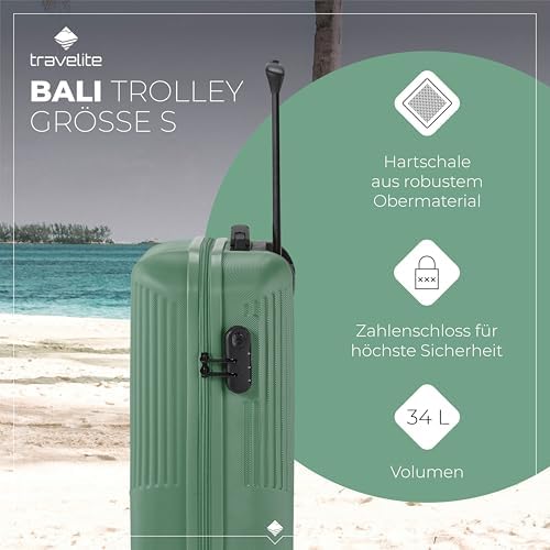 41lcpv skbl. ac .jpg Travelite Beautycase Hartschale Handgepäck, 36 cm, 17 Liter - Kosmetikkoffer mit Organizer- und Aufsteckfunktion für Rei