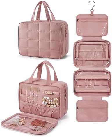 41mxdexjr4l. ac 1.jpg Bagsmart Großkulturtasche für Damen zum Aufhängen | Bagsmart Reisepuffer Kosmetiktasche Dame | Bagsmart Schmuck Organiz