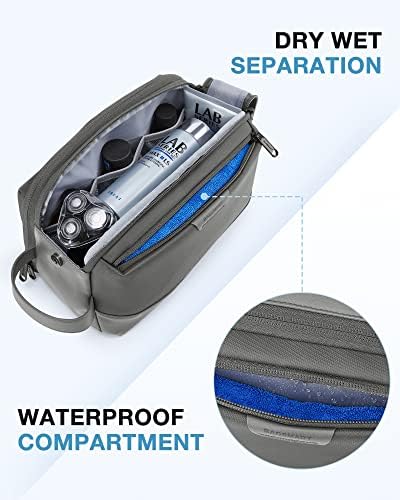 41mcsm5d2vl. ac .jpg Bagsmart Kulturbeutel für Herren Reise Kulturtasche Schwarz