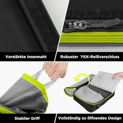 41nwl8iwdml. ac .jpg Cipway Kompression Koffer Organizer Set für Reiseorganizer