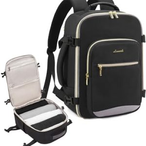 LOVEVOOK Ryanair Handgepäck für Damen Herren | Carry On Tasche 40x30x20cm | Eurowings Wizz Cabine Richtung | Laptop Komp
