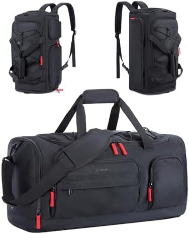 41nitazfjl. ac 1.jpg BagSmart Sporttasche Damen und Herren | Sporttasche mit Schuhfach | Wasserdichte Gym Bag | Reisetasche | trainingstasche