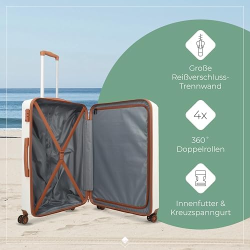 41pegfbd8cl. ac .jpg Travelite Beautycase Hartschale Handgepäck, 36 cm, 17 Liter - Kosmetikkoffer mit Organizer- und Aufsteckfunktion für Rei