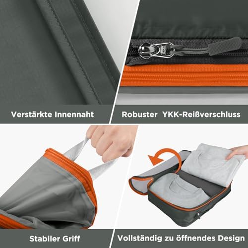 41pmrpogjcl. ac .jpg Cipway Kompression Koffer Organizer Set für Reiseorganizer