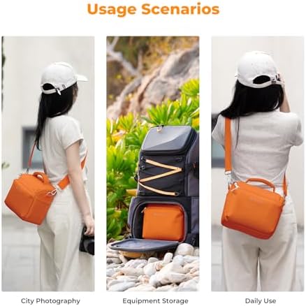 41pnplxxlml. ac .jpg K&F CONCEPT Kamera-Rucksack Kameratasche Geeignet für den täglichen Gebrauch | Global Recycled Standard | Fotografen