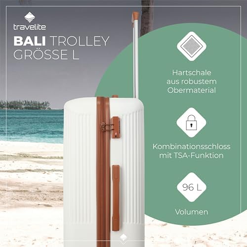 41qjx shrl. ac .jpg Travelite Beautycase Hartschale Handgepäck, 36 cm, 17 Liter - Kosmetikkoffer mit Organizer- und Aufsteckfunktion für Rei