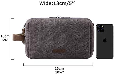 41r3opl3rrl. ac 1.jpg Bagsmart Wasserkräfte widerstehende Reisekulturtasche für Männer