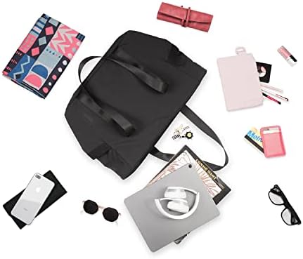 41rc9hprrl. ac .jpg Bagsmart Damen Wasserdichte Einkaufstasche für Arbeit und Reisen mit vielen Taschen