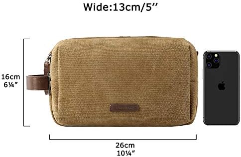 41rimjnuavl. ac 1.jpg Bagsmart Wasserkräfte widerstehende Reisekulturtasche für Männer