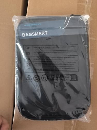 41rlttb7uql. ac 2.jpg bagsmart Elektroniktasche, Powerbank und USB-Sticks, Reisefremden, Flugzeug, moderne Design, 2-Schwarz