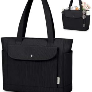 IGOLUMON Handtaschen Damen mit Reißverschluss und Magnetischer Druckknopf für Arbeit und Reisen - Große Tasche zum Trage