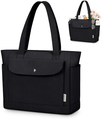 41rcff7un l. ac .jpg IGOLUMON Handtaschen Damen mit Reißverschluss und Magnetischer Druckknopf für Arbeit und Reisen - Große Tasche zum Trage