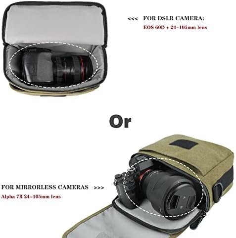 41sgra4dfgl. ac .jpg Besfoto Kameratasche SLR spiegellose Kamera wasserdichte Tasche Outdoor Fotografie Militärgrün
