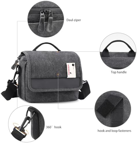 41shexg73l. ac .jpg Besfoto Kameratasche SLR spiegellose Kamera wasserdichte Tasche Outdoor Fotografie Militärgrün