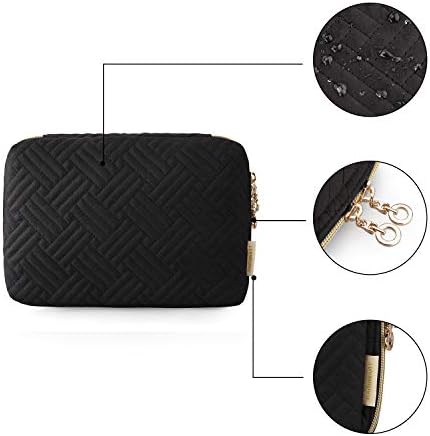 41st3ndqshl. ac 2.jpg bagsmart Elektroniktasche, Powerbank und USB-Sticks, Reisefremden, Flugzeug, moderne Design, 2-Schwarz