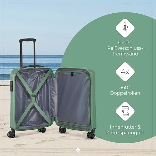 41slmcldal. ac .jpg Travelite Beautycase Hartschale Handgepäck, 36 cm, 17 Liter - Kosmetikkoffer mit Organizer- und Aufsteckfunktion für Rei