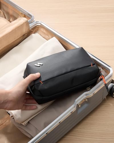 41tpnqo33el. ac .jpg Portabler Kabeltasche Inateck, Spritzwassergeschützte Organisator für Elektronik, Reisezubehör, Kabel, Power Banks, Hubs