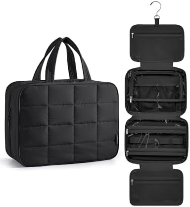 41ut7zn5dpl. ac 1.jpg Bagsmart Großkulturtasche für Damen zum Aufhängen | Bagsmart Reisepuffer Kosmetiktasche Dame | Bagsmart Schmuck Organiz