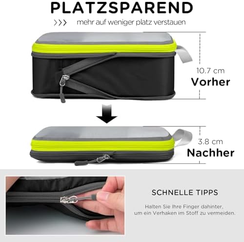 41vpylqoq4l. ac .jpg Cipway Kompression Koffer Organizer Set für Reiseorganizer